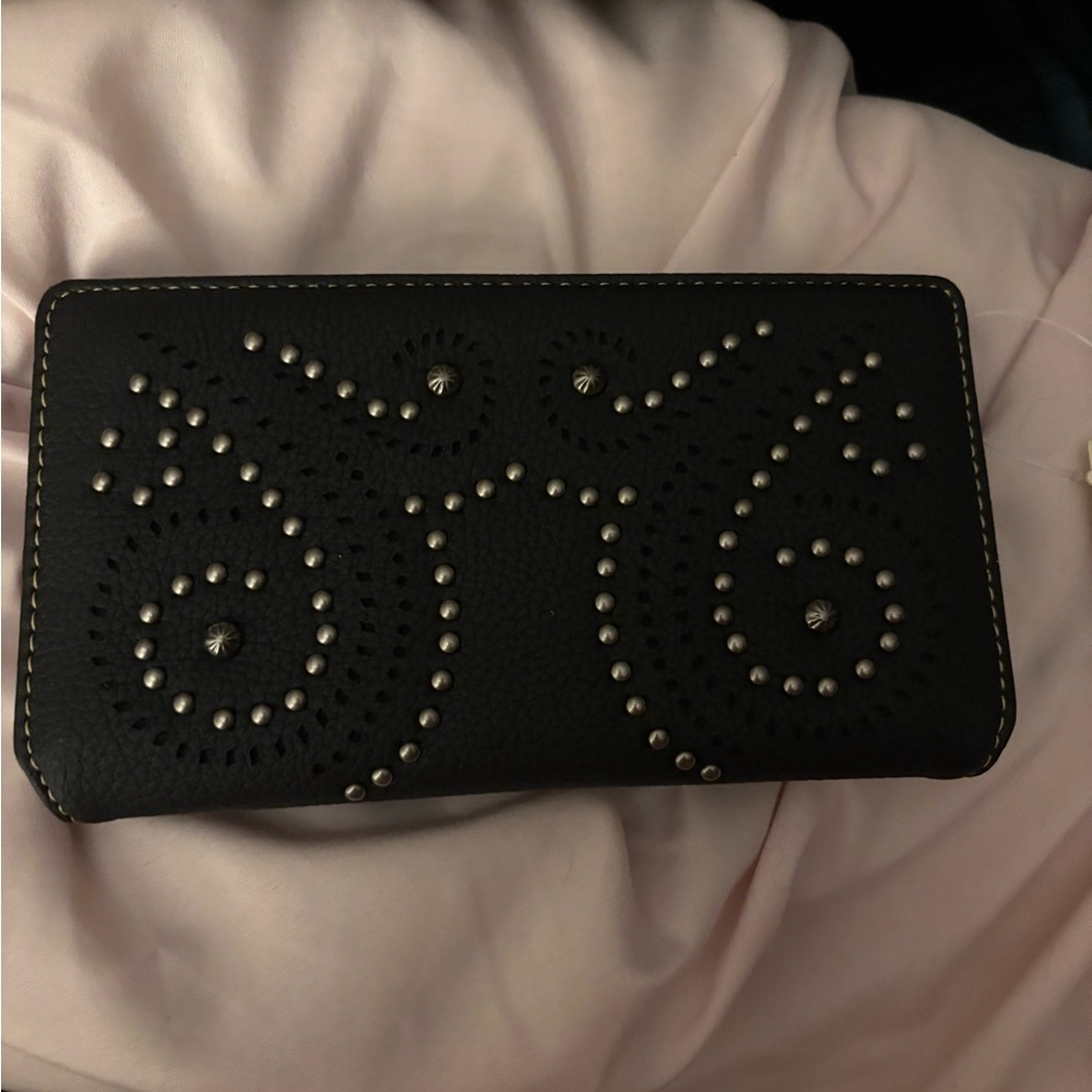 Montana West Classic Black Wallet